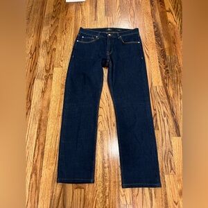 7 For All Mankind Men’s Jeans Slimmy Stretch Dark Blue Wash Size 33 X 29